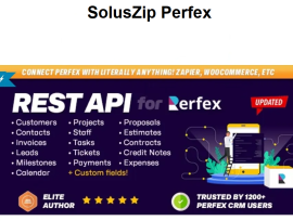 Soluszip Perfex Crm  - 2026  + 152 M�dulos